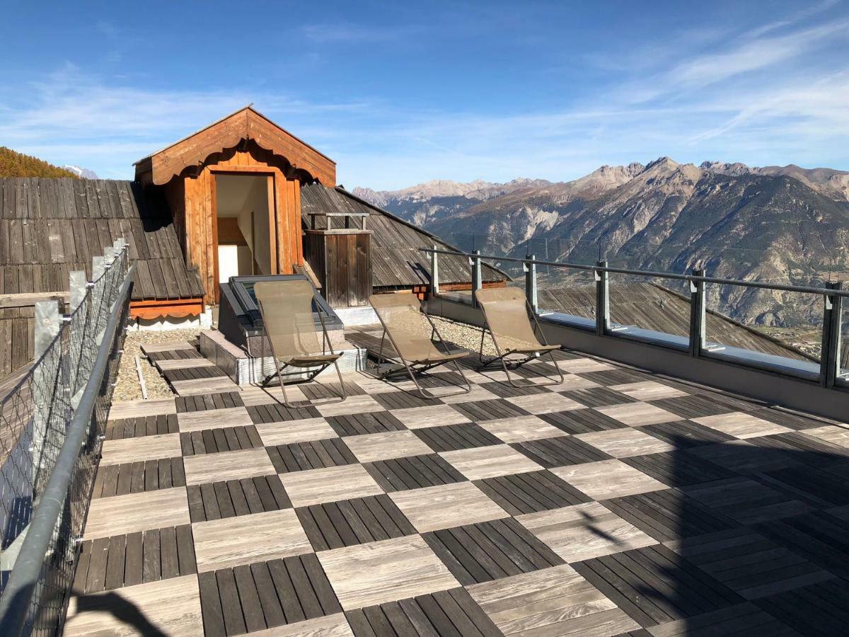 Penthouse "Bond 007" 120 M2 Piscine Sauna Risoul 1850 Εξωτερικό φωτογραφία